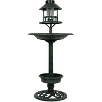110cm Outdoor Vogel Brunnen Tränke hotel solar licht LED ArtNr. 29177