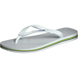 havaianas Brasil Logo Weiß 46
