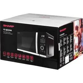 Sharp YC-QG254AE-B Mikrowelle Schwarz