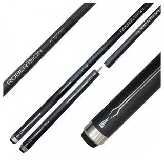 Robertson Billardqueue Robertson Queue Break/Jump HiPower Carbon 13 mm Queue., Leichtes Carbonmaterial, maximale Präzision, attraktives Design
