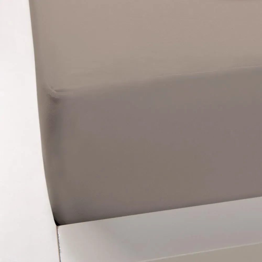 Formesse Bella Donna Boxspring Spannbettlaken Alto 120x200 - 130x220 cm | platin - grau
