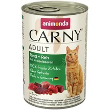 Animonda Carny Adult Rind, Reh & Preiselbeeren 6 x 400 g