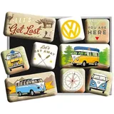 Nostalgic-Art Magnetset, Mehrfarbig, Metall, 9x7x2 cm, Dekoration, Magnettafeln - Pinnwände