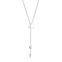 Elli Y-Kette Herz Liebe Pfeil Amor 925 Sterling Silber Ketten Damen