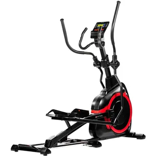 Ellipsentrainer Crosstrainer AsVIVA E4 I App kompatibel I Deutsche Qualitätsmarke I Ergometer Funktion I Inklusive Brustgurt I Heimtrainer mit elliptischem Bewegungsablauf sowie 18kg Schwungmasse