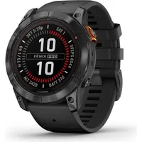 Garmin fenix 7X Pro Solar schwarz/schiefergrau