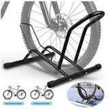 Refined Living Fahrradständer Fahrradständer Boden verstellbar 16-29 Zoll MTB Rennrad Halterung (Fahrradhalter, Fahrradständer Boden, Fahrrad Parkständer, Fahrradhalterung Boden, Fahrradaufbewahrung Garage, Fahrradhalter verstellbar, Fahrradständer ohne bohren, Fahrradhalterung freistehend, Fahrrad Reparaturständer,Fahrrad montageständer, 1-St., Verstellbar,Kompatibel,Stabil,Sicher,Platzsparend,Einfach zu Montieren), für Mountainbikes, Rennräder, Kinderfahrräder u.v.m schwarz