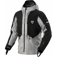RevIt! Revit Tectonic H2O, Textiljacke wasserdicht - Hellgrau/Schwarz -