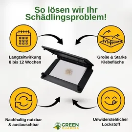 green guardia Brotkäfer Falle Pheromonfalle 5 x Fallen