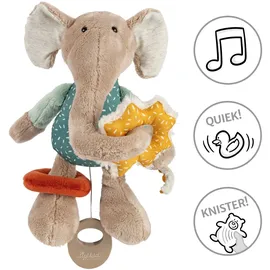 Sigikid Aktiv-Elefant 0 cm mint/grau