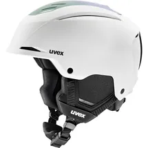 Uvex Resolution Skihelm (Größe 52-55CM, weiss)