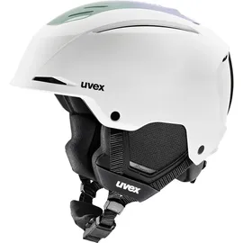 Uvex Resolution Skihelm (Größe 52-55CM, weiss)