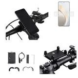 K-S-Trade Smartphone-Halterung für Vivo V40 Lite 5G Indonesia, (Handyhalterung das Fahrrad Halter Lenkstange Fahrradhalterung) schwarz