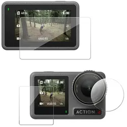 Telesin Displayschutzfolien-Set Glas DJI Action 3/4 - Extra Dünn