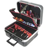 Alarm Werkzeuge Trolley-Koffer komplett mit Elektro-Service-Werkzeugpaket 36 l
