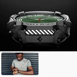 SPIGEN Rugged Armor Pro - matte black Samsung Galaxy Watch Ultra