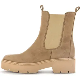 Gabor Damen Chelsea Boots, Frauen Stiefeletten,Wechselfußbett,Best Fitting,uebergangsschuhe,uebergangsstiefel,flach,nut (caramel),38 EU - 38 EU