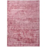 Tom Tailor Shine uni Kurzflorteppich 300 x 400 cm rose