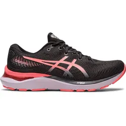 ASICS Damen Laufschuhe GEL-CUMULUS 24, BLACK/PAPAYA, 42