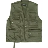 Mil-Tec Jagd- und Anglerweste oliv L