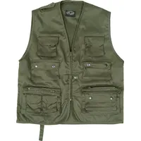 Mil-Tec Jagd- und Anglerweste oliv L