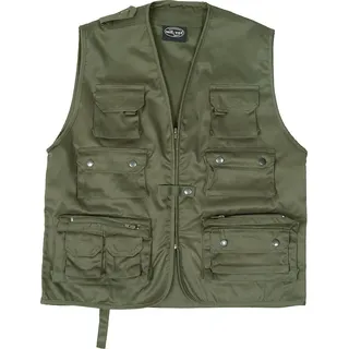 Mil-Tec Jagd- und Anglerweste oliv L