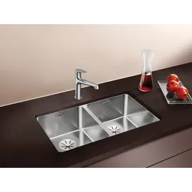 Blanco Andano 500-U Edelstahl Seidenglanz + Handbetätigung + InFino