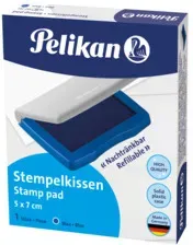 Preisvergleich Produktbild Stempelkissen Gr.3E blau PELIKAN 337741  5x7cm