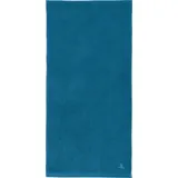 Erwin Müller Handtuch Handtuch "Heidenheim", Frottier, Walk-Frottier Uni blau 50 cm x 100 cm