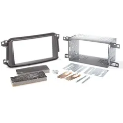  Radioblende SMART ForTwo ab 2010 2DIN schwarz Installer Kit 