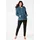 GOLDNER Flausch-Freizeitjacke in Blousonform Petrol 54