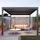 Mendler Pergola MCW-L46 Anthrazit 11 cm Alu-Gestell  3 x 4 m