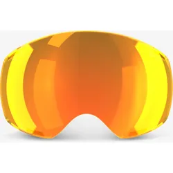 Scheibe für Ski-/Snowboardbrille S 900 I Kinder/Erwachsene - rot, rot, S
