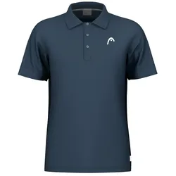 Head Tennis-Polo Slice (feuchtigkeitsabsorbierend) 2025 navyblau Herren