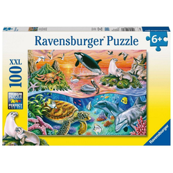 Ravensburger Puzzle Bunter Ozean. Puzzle 100 Teile XXL, Puzzleteile