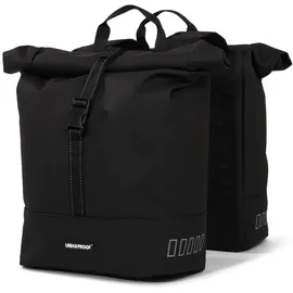 URBAN PROOF Roll Fahrradtasche 38 l schwarz