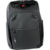 travel n meet Freizeitrucksack, Rucksack gepolstert schwarz Herren ORD4225S - Schwarz