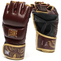 Leone1947 LEONE 1947, MMA-Handschuhe Legionarivs Ii MMA-Handschuhe, Unisex-Erwachsene, Bordeaux, L,