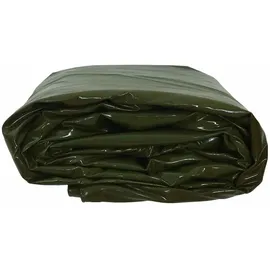 vidaXL Plane 650g / m2 Olive Grün 5 x 7 m Canvas mit PVC-Beschichtung