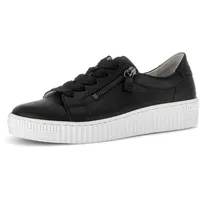 Gabor 73.334 Damenschuhe - Halbschuhe - Sneaker schwarz Freizeit NEU - Schwarz