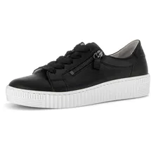 Gabor 73.334 Damenschuhe - Halbschuhe - Sneaker schwarz Freizeit NEU - Schwarz