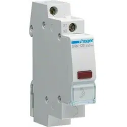 Hager LED-Leuchtmelder rot,230VAC SVN122