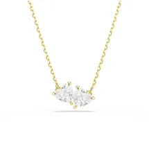 Swarovski Mesmera Halskette Herz Weiß Gold