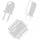 MKT-Folienkondensator 330 nF, 100 V, RM 7,5 mm, radial