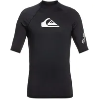 QUIKSILVER All Time - Kurzärmliger Rashguard mit UPF 50 für Männer Schwarz