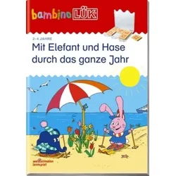 LÜK 247668 bambinoLÜK - Mit Elefant und Hase durch das ganze