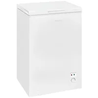 GGV Exquisit Exquisit GT100-050E Stand Gefriertruhe, 54,5 cm breit, 99 L, LED Beleuchtung, weiß