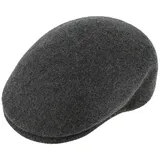 Fiebig Flat Cap Clifton Flatcap Schiebermütze aus 100% Schurwolle Made in Italy grau 60/XL