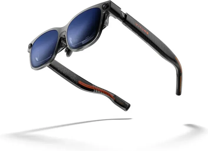 VITURE Luma Ultra XR-Brillen, 152 Zoll ultrascharfes Display, volle 6DoF-Unterstützung, AR-Handgesten, 52° Sichtfeld, 1500 Nits, AR-Brille für iPhone 17/16/15, Android, Mac, PC, Switch & Switch 2, Echtzeit 2D-zu-3D【Mit KOSTENLOSEM GESCHENK USB-C-auf-Brille-Adapter und Ladegerät】