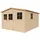 TIMBELA 3,95 x 2,32 m Beige